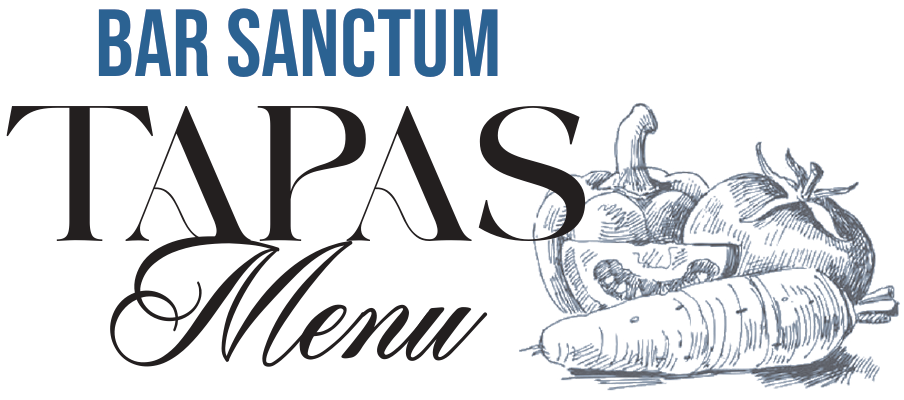 bar sanctum tapas menu logo